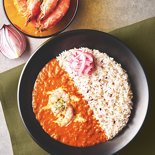 オマール海老の旨味がきいた　濃厚海老クリームカレー